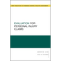 Evaluation for Personal Injury Claims - Paperback