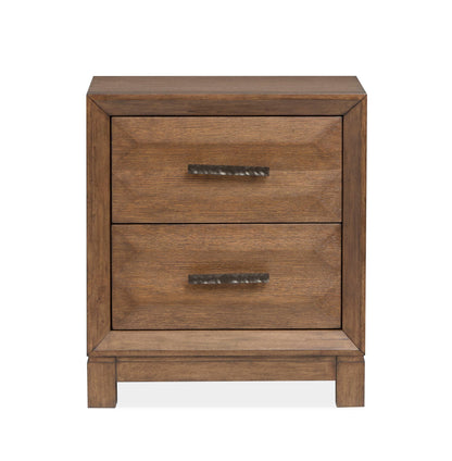 Callisto - Drawer Nightstand - Bourbon Brown