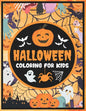 Halloween Coloring for Kids: Wonderful Spooky Monsters Coloring Book For Kids. Happy Halloween! - Paperback