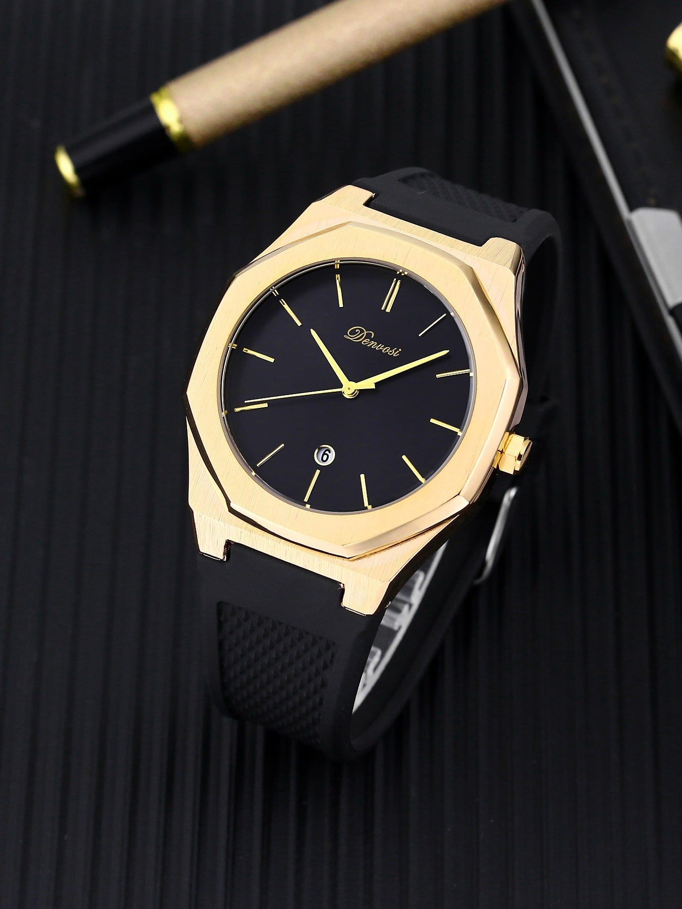 Elegant And Minimalist Waterproof Quartz Watch For Men