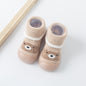 Cartoon Print Cute Cuff Thick Children's Floor Socks
