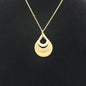 Cross Border Water Drop Combination Pendant Can Be Engraved With Letter Name Creative English Jewelry Mother's Day Gift