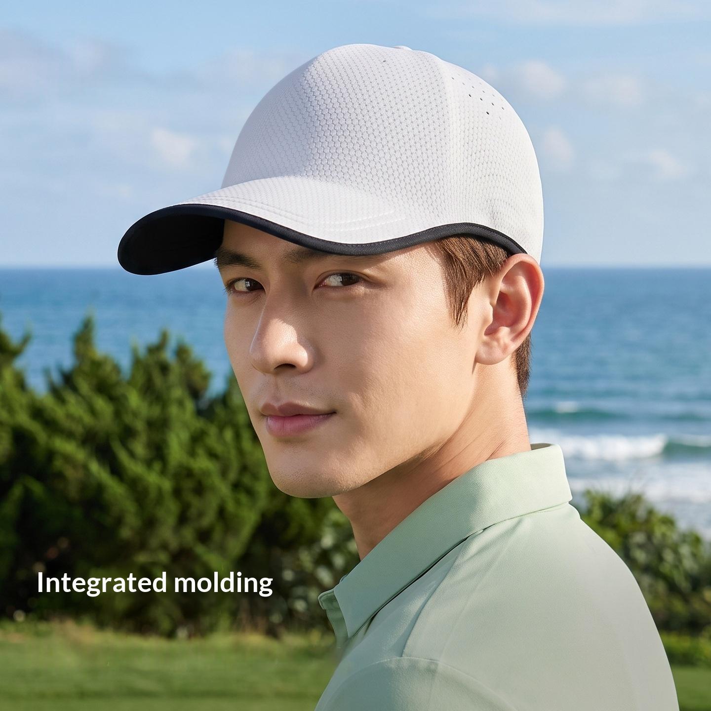 New Seamless One-piece Baseball Cap For Men