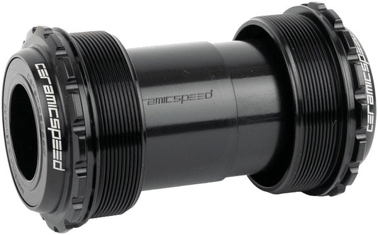 CeramicSpeed BB ALPHA Bottom Bracket - T47 73mm For 24mm/Shimano Spindle MTB BLK
