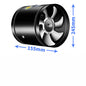 Cylinder Rental Oil Fume Extraction Exhaust Odor Ventilation Fan