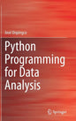 Python Programming for Data Analysis - Hardcover