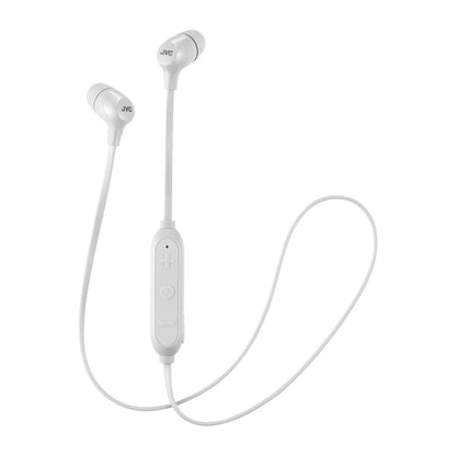 JVC Wireless Memory Foam Earbud Marshmallow White (HAFX29BTW)