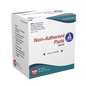 Dynarex Non-Adherent Pads - Sterile, 2" x 3", 100ea/bx, 12bxs/cs (1200)