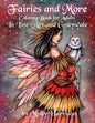 Fairies and More - Coloring Book For Adults: In Line Art and Grayscale by Molly Harrison - Paperback
