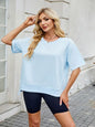 Round Neck Short Sleeve T-Shirt