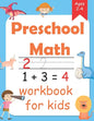 Preschool Math Workbook for kids ages 2 - 4: maths for toddlers with Number Tracing and Matching Activities for 2, 3 and 4 year - Paperback