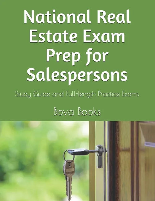 National Real Estate Exam Prep for Salespersons: Study Guide and Full-length Practice Exams - Paperback