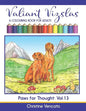 Valiant Vizslas: A Colouring Book for Adults - Paperback
