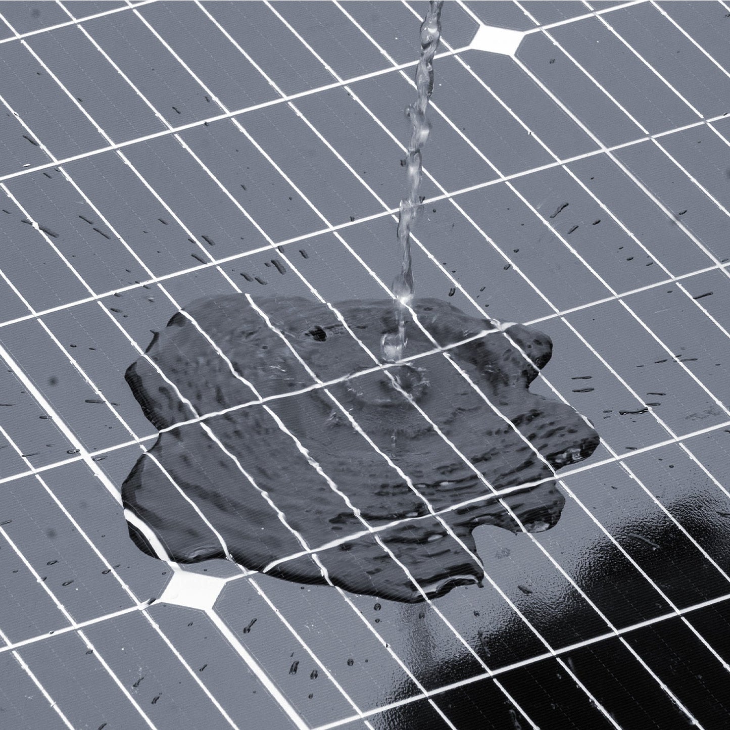 100W Monocrystalline Solar Panel, 23% Efficiency, IP65 Waterproof, RV Boat