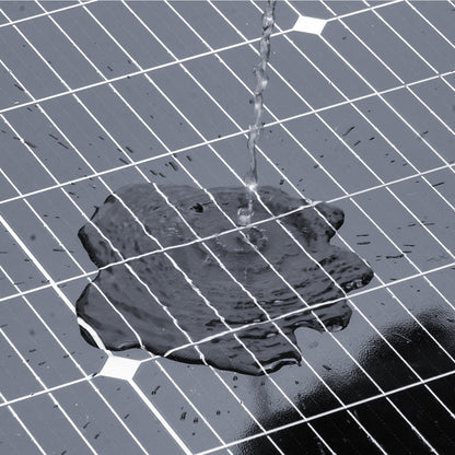 100W Monocrystalline Solar Panel, 23% Efficiency, IP65 Waterproof, RV Boat