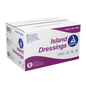 Dynarex Island Dressing Sterile, 4" x 4" - 25ea/bx, 6bxs/cs (150 Count)