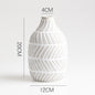 Ceramic Vase Decoration Simple Soft Decoration Handicraft Art Flower Arrangement Hydroponics