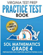 VIRGINIA TEST PREP Practice Test Book SOL Mathematics Grade 4: Includes Four SOL Math Practice Tests - Paperback