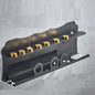 Bathroom Free Punch Wall Mount Curling Iron Storage Rack