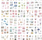 Gift box set sticker