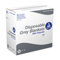 Dynarex Disposable Grey Blanket  - 24ea/cs (24 Count)