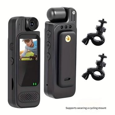 Premium Portable Body Camera Recorder – HD, SD Card Compatible
