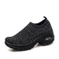 Air Cushion Sport Shoe | Dark Purple Comfortable Full-Support Insole Athletic Sneaker