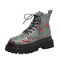 Printed high-top shoes women