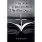 What Does The Bible Say About Life After Death? - Paperback