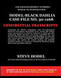 Hodel-Black Dahlia Case File No. 30-1268 - Paperback