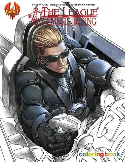The League: Nemesis Rising Coloring Book - Paperback