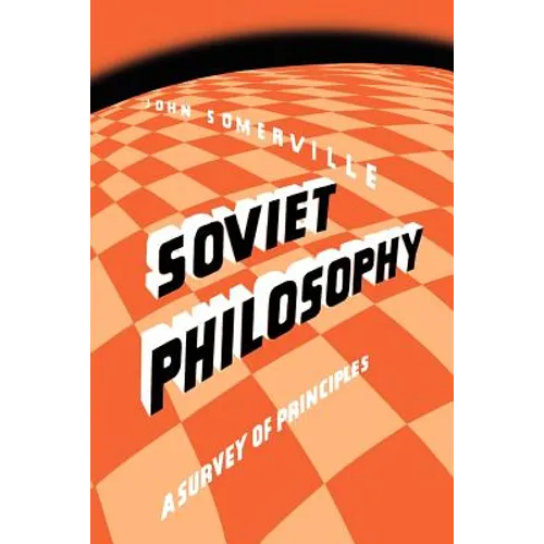 Soviet Philosophy - Paperback
