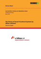 The Theory of Social Functional Systems by Niklas Luhmann - Paperback