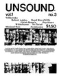Unsound, Volume 1, #3 - Paperback