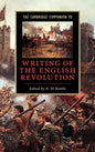The Cambridge Companion to Writing of the English Revolution - Hardcover