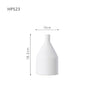 Morandi Color Nordic Style Creative Ceramic Dry Flower Vase Living Room Flower