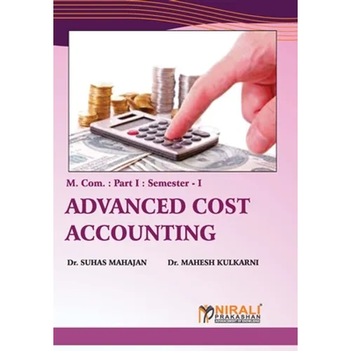 Advanced Cost Accounting - Paperback