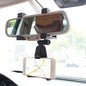 360-Degree Rear View Mirror Phone Holder
