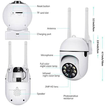 360 Full HD Wi-fi Wireless IP CCTV Security Camera