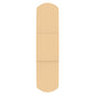 Dynarex Sheer Plastic Adhesive Bandages Sterile, 3/4" x 3"	- 16ea/bx, 100bxs/cs (1600 Count)