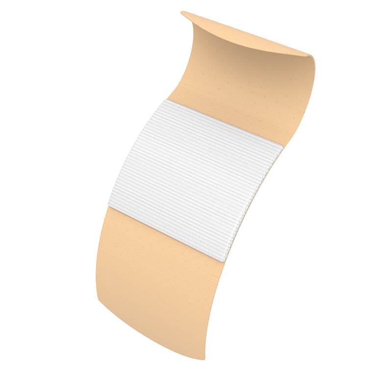 Dynarex Sheer Plastic Adhesive Bandages Sterile, 1" x 3" - 16ea/bx, 100bxs/cs (1600 Count)