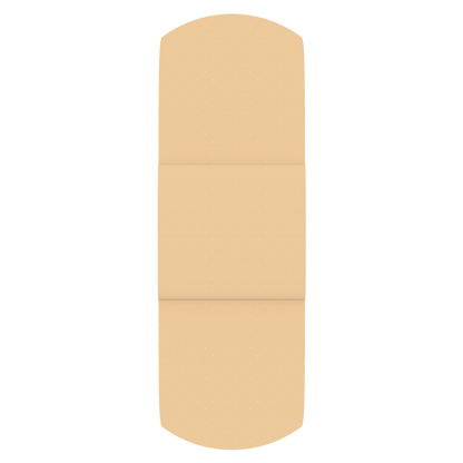 Dynarex Sheer Plastic Adhesive Bandages Sterile, 1" x 3" - 16ea/bx, 100bxs/cs (1600 Count)