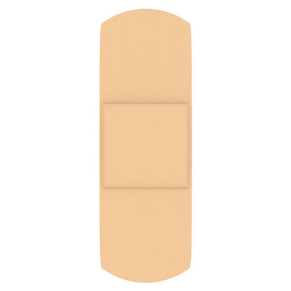 Dynarex Adhesive Flexible Fabric Bandages - Sterile, 1" x 3" - 16ea/bx, 100bxs/cs (1600 Count)