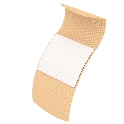 Dynarex Adhesive Fabric Bandages - Sterile, 1" x 3", 24/100cs