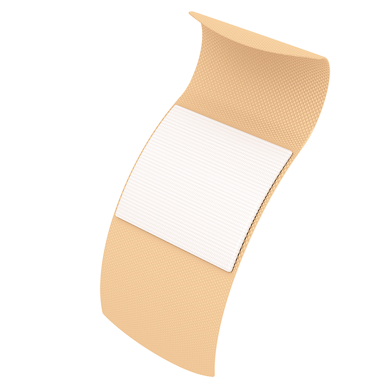 Dynarex Adhesive Flexible Fabric Bandages - Sterile, 1" x 3" (4000 Count)