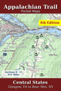 Appalachian Trail Pocket Maps - Central States - Paperback