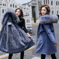 Loose plus size winter plus velvet cotton jacket