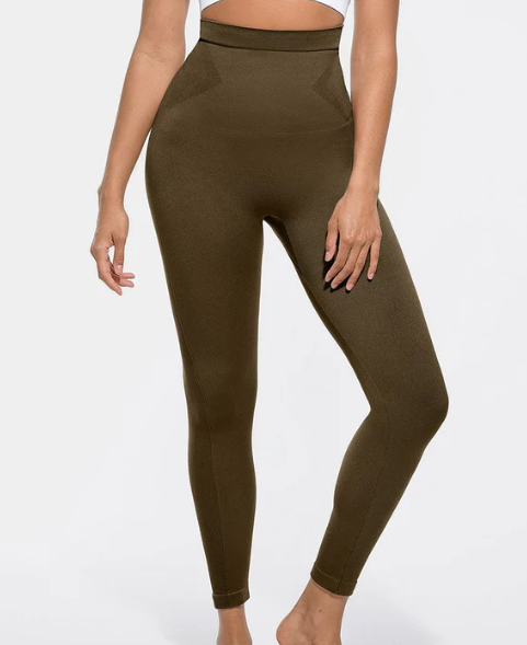 High-waisted Slim-fit Non Slip Shaping Tights