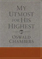 My Utmost for His Highest: Classic Language Gift Edition (a Daily Devotional with 366 Bible-Based Readings) - Hardcover