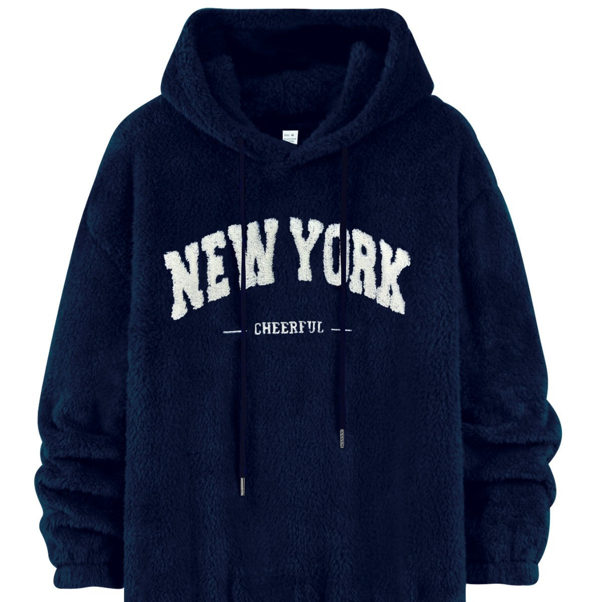Casual Sporty Hooded Sweatshirt With Drawstring